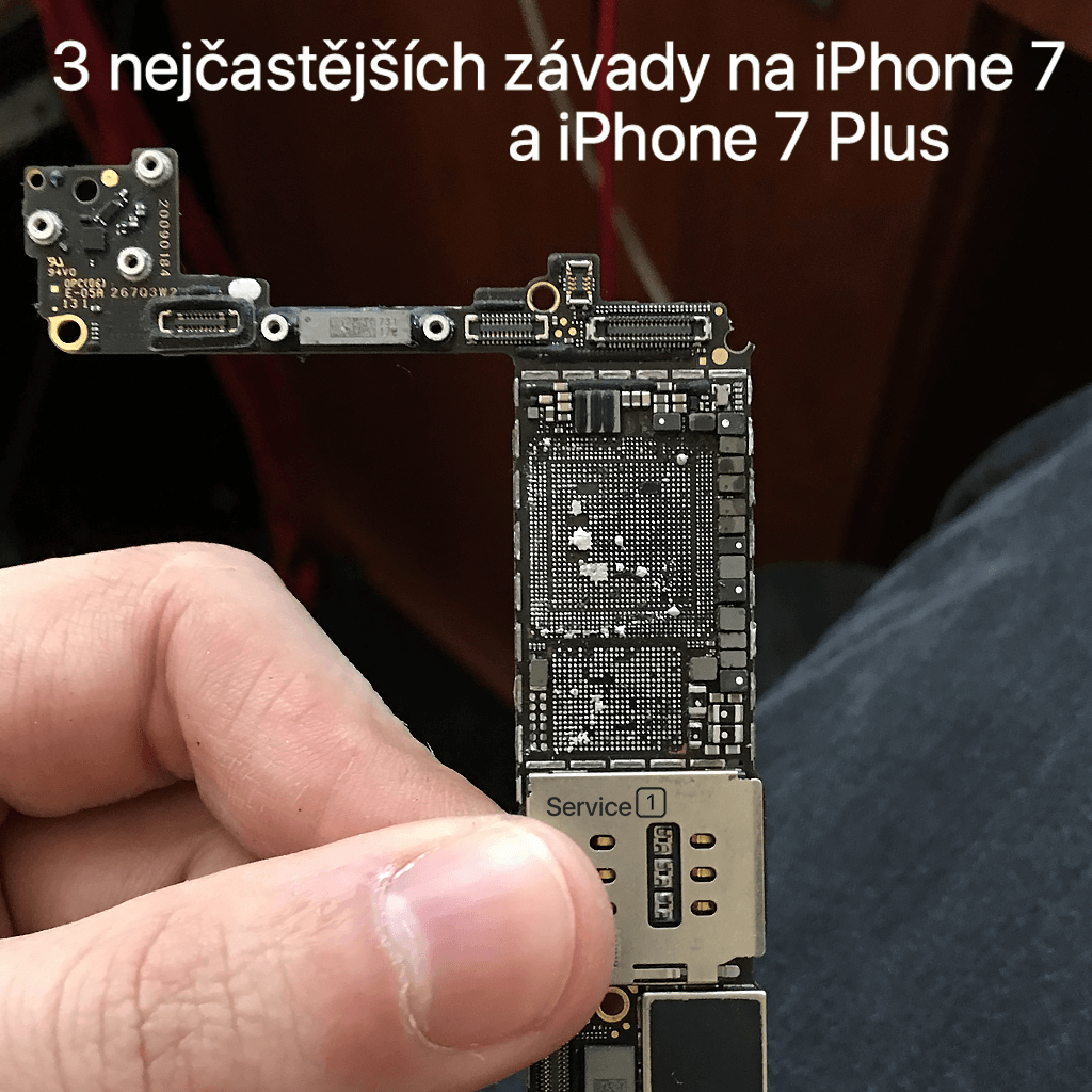 Oprava zakladni desky iphone 7